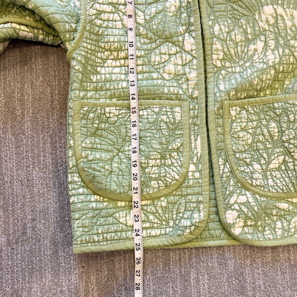 Jess Meany Tropical Lime Quilted Chore Jacket - Picture 11 of 11